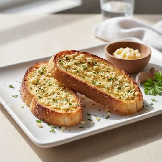 1. Garlic Toast (2 Pieces) 蒜茸多士(2 片)